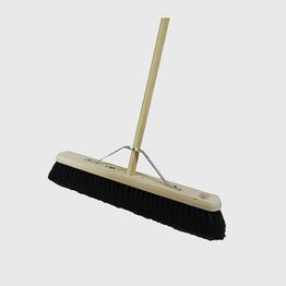 Hillbrush Finest Medium Platform Broom Gumati With Handle