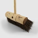 Hillbrush Industrial Stiff Yard Broom Pure Sherbro additional 2