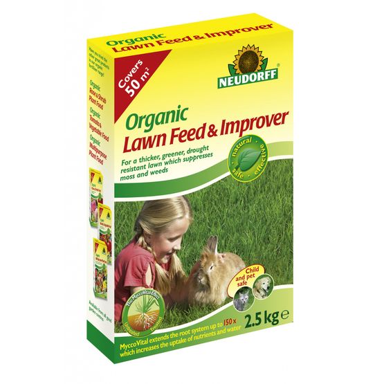 Neudorff Organic Lawn Feed &amp; Improver