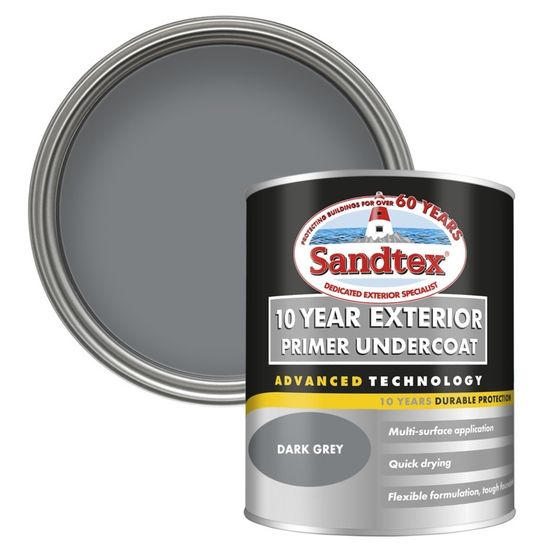 Sandtex 10 Year Exterior Primer Undercoat Dark Grey