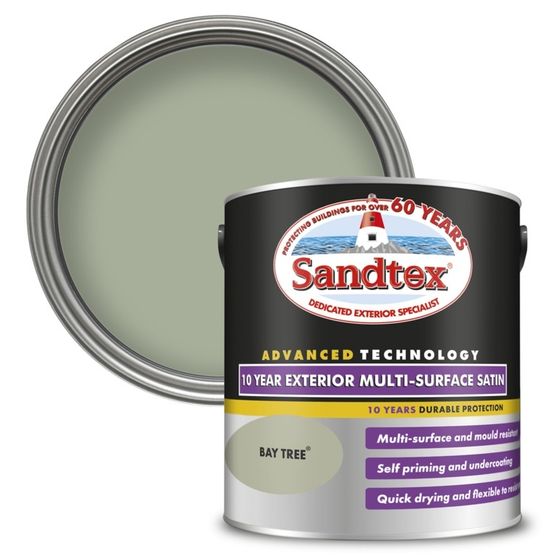 Sandtex 10 Year Exterior Multi Surface Satin 2.5L
